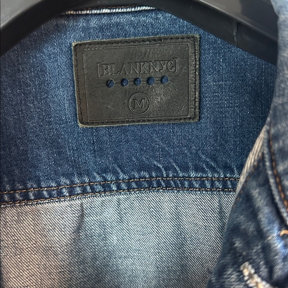 BLANKNYC Distressed Denim Jacket – Size Medium - Picture 2 of 5